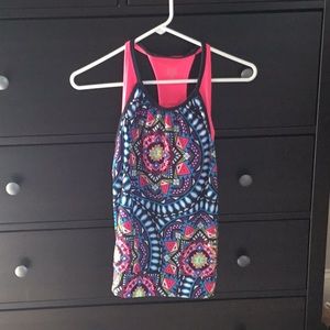 girls justice workout shirt